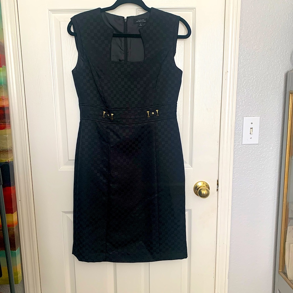 Tahari Black dress